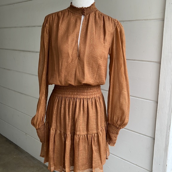 A.L.C Metallic Dress NWOT - Picture 2 of 12